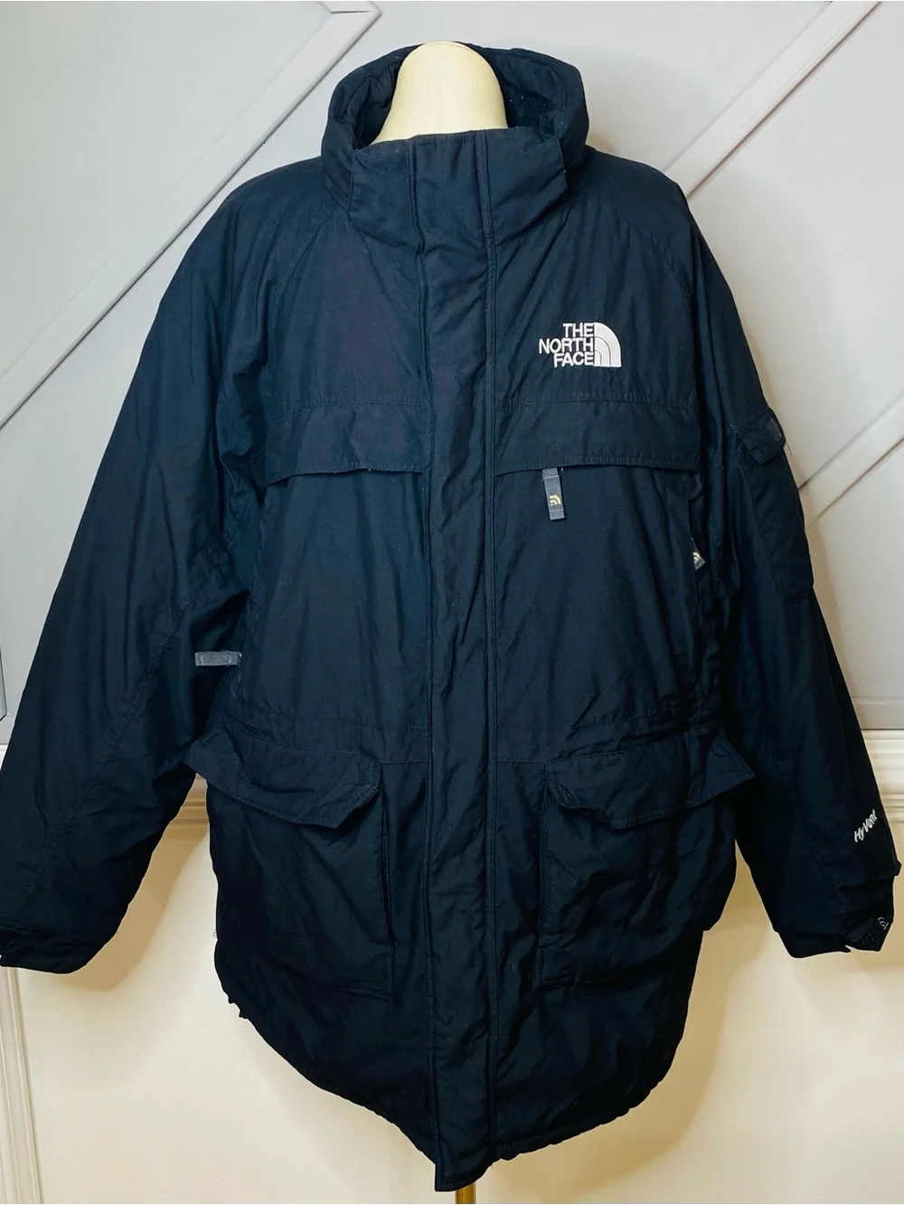 The North Face McMurdo Parka Hyvent Goose Down Jacket Faux Fur Hood Mens 3XL